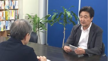 東北支援への思いを話す丸山弘志さん